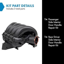 TRQ TRQ Engine Intake Manifold Assembly Direct Fit for Mazda 3 6 Miata CX-5 2.5L