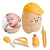 TQUXNGA Baby Grooming Kit Gentle Precise Scissors Tweezers Sharpening Stick