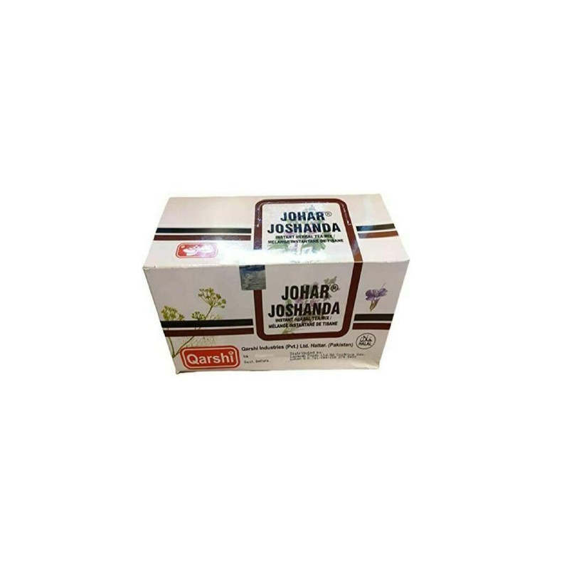 Qarshi Johar Joshanda Herbal Tea Cold Flu remedy - Each