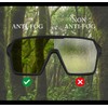 WDP100 Q38 Powersports Motorcycle anti fog Riding Ski Sports glasses