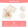 Artoid Mode Flower Rabbit Ears Easter Egg Easter Table Runner,