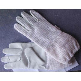 OZ ARMOUR 3 Layer Mesh Ventilated Beekeeping Cowhide Gloves - M