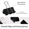 48PCS Bulldog Clips 51MM Large Paper Clips Binder 2 inch