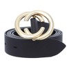 Vanzetti Leather Belt, black