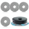 LemonRoad 4 Pack Microfiber Replacement Mop Pads Compatible with iRobot