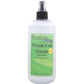 Fresh Cut Grass Room Spray (Double Strength), 16 Ounces, No Artificial Colors, Parabens, or Preservatives - Fragrant Aromatic Room Mist For Home, Room, Office