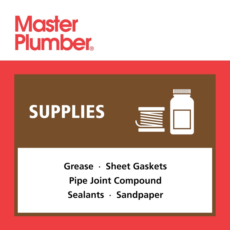 Master Plumber 1030, Putty Tape, 5/8-Inch x 54-Inch Spool