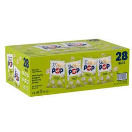 Original Popcorn Snack Packs, 100-Calorie Mini Bags, 28 Count (0.65 oz Each) – Light & Crunchy Low Calorie Popcorn | Gluten Free, Whole Grain Snack | Healthy On the Go Snack (1 Pack)