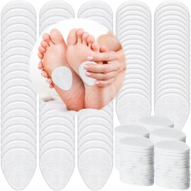 100 Packs Metatarsal Foot Pads Ball of Foot Cushions Forefoot Pads for Women Men Metatarsal Support for Forefoot Sole and Support, 0.2 Inch Thick, White
