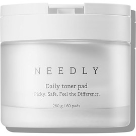 Needly | Exfoliating Facial Pads with BHA & PHA | Daily Toner Pad | for Pore Tightening