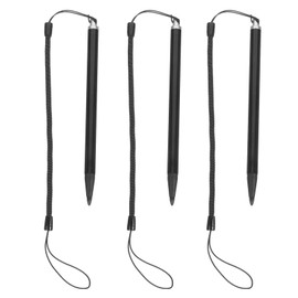 HOMSFOU 3pcs Touch Pen with Spring Rope Resistive Touch Screen Painting Pen Resistive Stylus Hard-tip Pen Anti-Lost for Pos PDA