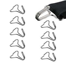 DXNQ 10 PCS Car Seat Cover Hooks, Fixing Hanger Fastener Locking Clip for Car Headrest Cover, Fixing Hook for Vehicle Seat Cushion Mat Installation Replacements, Car Accessories