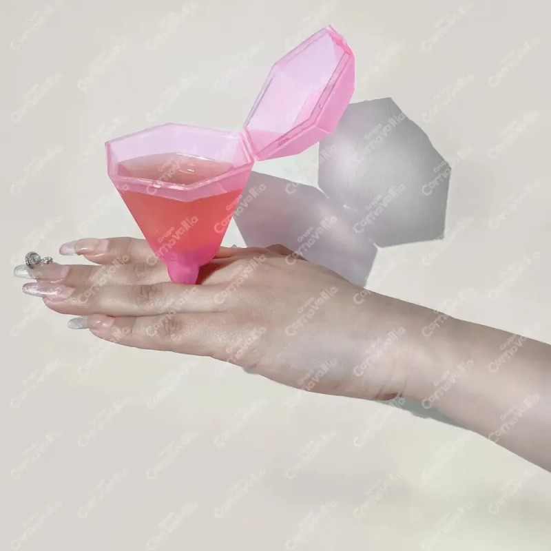 Anillo Shot Tequilero Diamante Despedida Soltera Bride Fiest Rosa