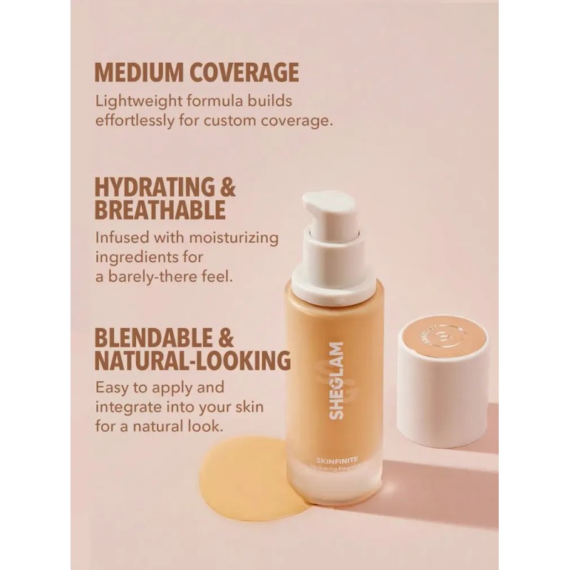 Crema Hidratante Sheglam Skinfinite Base Tono Chantilly
