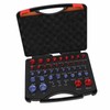 44pcs Nut and Bolt Thread Checker Red Blue Nut and