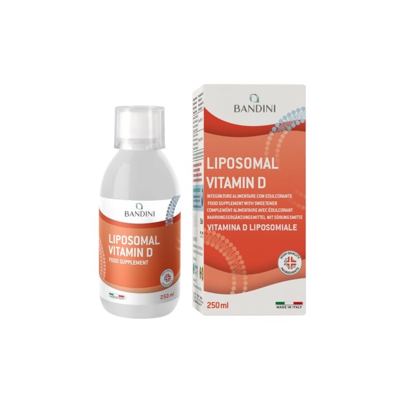 Bandini® Liposomal Vitamin D Liquid | 2000 IU Lipo Vitamin