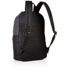 Champion unisex adult Manuscript Backpacks, Black, One Size US