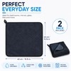 2 Pack Magic Bathroom Drying Cloth,Black Cloths For Cleaning Shower