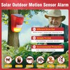 ChunHee Solar Outdoor Motion Sensor Alarm 4 Working Mode Motion