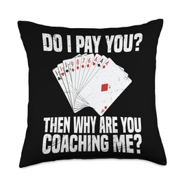 Gin Rummy Card Game Lover Gin Rummy Tiles Gin Rummy Throw Pillow