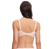 Susa Bra without underwire, minimiser bra with lace attached to