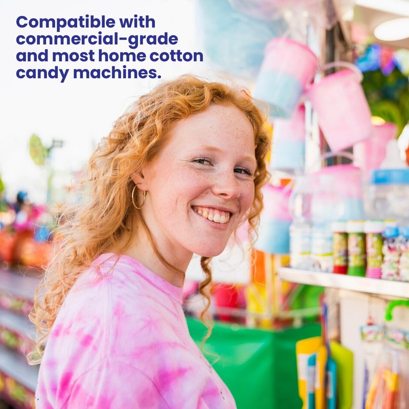 Cotton Candy Sugar Floss-Three Pack-Green Apple