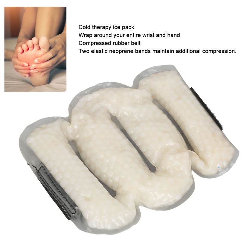 Gel Ice Pack Reusable Fast Joint Swelling Relief Hot Cold