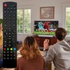 Riry Universal TV Remote Control for All Replacement TVs, Easy