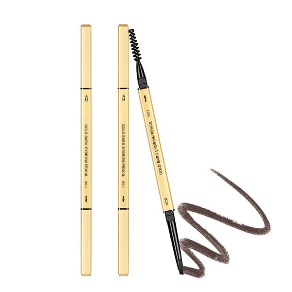 Eyebrow Pencil Dual-Sided Eye Brower Pencil, Fine Tip Rapid Brow