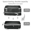 Compression Packing Cubes,Travel Storage Bag, Travel Packing Essentials for Suitcase