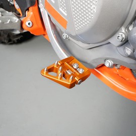 NICECNC Dirt Bike Brake Pedal Tip Foldable Compatible with KTM 125-450 XC XCF SX SXF 2016 125-500 XC XCF XCW SX SXF EXC EXCF TPi 6D 2017-2024,See fitment