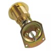Mul-T-Lock Junior Polished Brass Rim/Mortise Cylinder With 2 Keys -