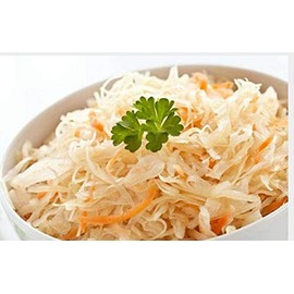 KRAKUS SAUERKRAUT WITH CARROT 31.74oz (900G). Product of Poland. kapusta kwaszona z marchewka.