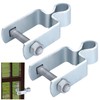 Dansydaisy 2 Pcs 1-1/2" x 1-1/2" Square Post Female Hinges