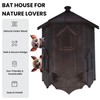 Eco-Friendly Wooden Bat House| Handcrafted Cedar Bat Shelter | Wildlife
