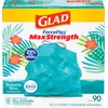 Glad ForceFlex MaxStrength Kitchen Trash Bags, 13 Gal, Bahama Bliss