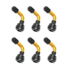 Flaconi Car Tyre Valve, Tubeless Valve, Tubeless Tyre Valve, Tubeless Valves, 90 Degree Valve Stem, Tubeless Tyre Valve Stem, Suitable for Cars, Trucks, Motorcycles, Trailers, Caravans