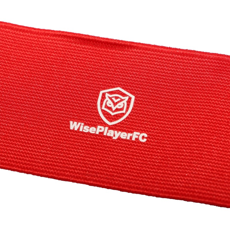 WISEPLAYERFC Guard Stay- 2 Elastic Bands to Hold Football Shin