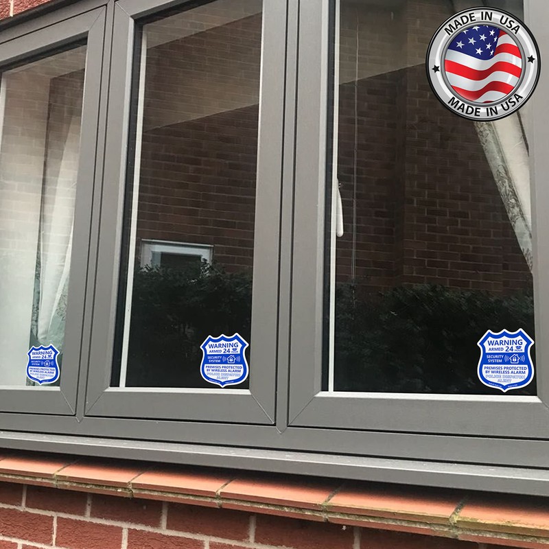 Psyfer® (Fade-Free) 6 Pack - Small Alarm Security Outdoor UV