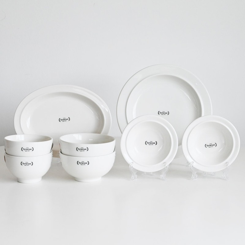 Genuine Syracuse Maple 2-person Dinnerware Set 8P, Syracuse Maple 2-Person