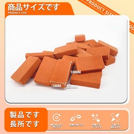 Miniature Brick 1/35 Concrete Blocks, Mixed Colors, Diorama, Model, Brick, Miniature Red Brick, Miniature Parts, Mini Brick Blocks, Gardening Accessories, DIY Scene, Building [Set of 100]