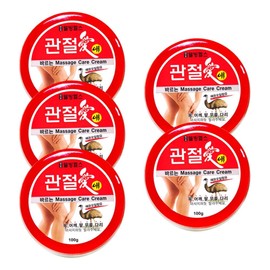 Wellbeing Health Joint Massage Cream 100g (5 packs) / 웰빙헬스 관절애 바르는 마사지크림 100g 5개