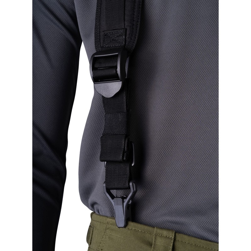 Viper Locking Harness Black