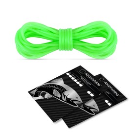 AMZfishing® 1 m or 3 m Fluo Hose | Sea Fishing | Norway Accessories | Light Hose for Fishing | Fishing Accessories | Fluorescent (1 Metre, e: #2.5 mm)