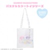 Shobido Sanrio Characters Pastel Color Toy Series Tote Bag
