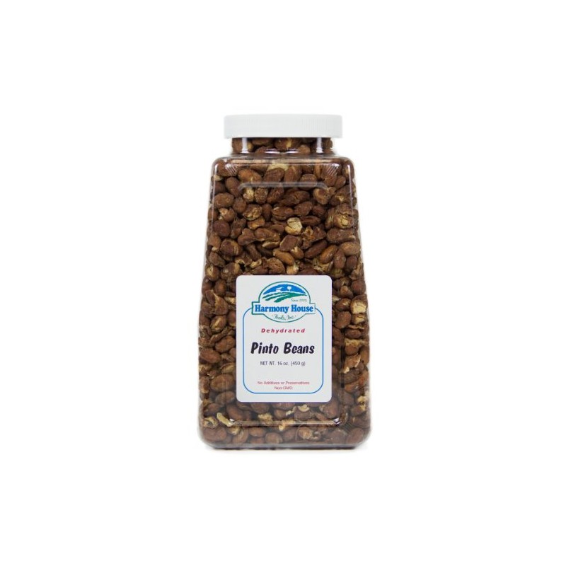 Harmony House Foods TRUE Dehydrated Pinto Beans - Easy Cook
