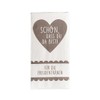 10 x 10 Handkerchiefs 'Schön, dass du da bist -