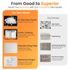 QILIPSU UL94-V0 Outdoor Electrical Box 13.8"x9.9"x5.9" Waterproof Junction Box Weatherproof
