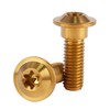 UHDFBDHF 6Pcs Titanium Bolt M8 x 20mm 25mm Motorcycle Rear
