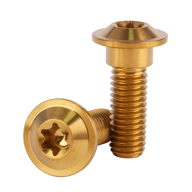 UHDFBDHF 6Pcs Titanium Bolt M8 x 20mm 25mm Motorcycle Rear